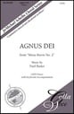 Agnus Dei SATB choral sheet music cover